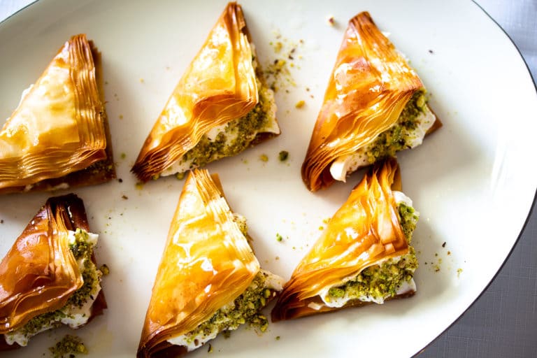 Shabiyat Baklava Mascarpone Creme Dessert