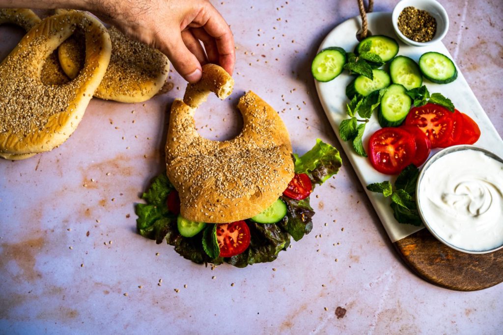 Kaak Libanesisches Straßenbrot