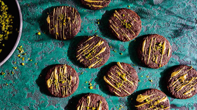 Galletas de chocolate con moca